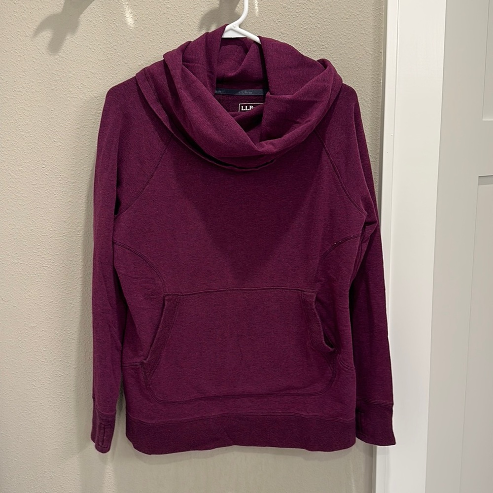 LL bean cowl neck sweatshirt